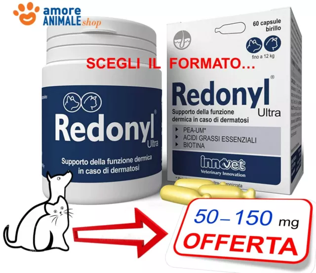 Innovet Redonyl Ultra 50 / 150 mg - 60 Capsule - Dermatiti Allergie Cani e Gatti