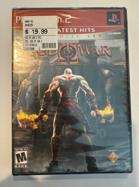 Jeu God Of War II PS2 Neuf Sous Blister - Playstation 2 PEGI 18 - Edition Origin