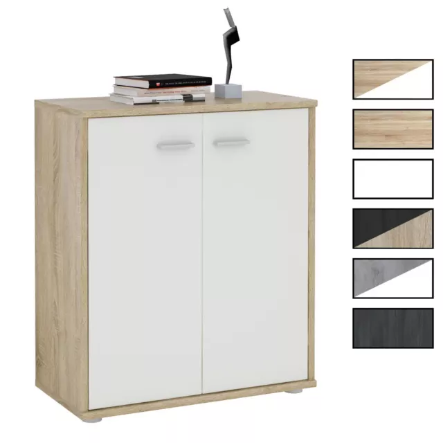 Kommode Sideboard Schrank in verschiedenen Farben 2 Türen Wohnzimmer Anrichte
