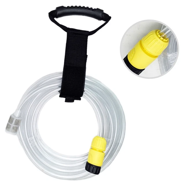 Tuyau D’aspiration Extra Long Pour Karcher NT20/30 WD1-6 – 2,5 M Avec 2 Manchettes Pivotantes