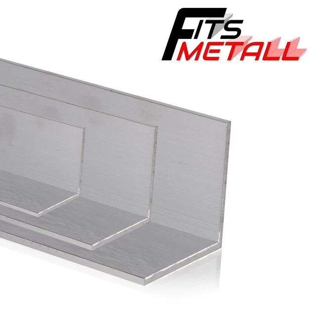 ALU WINKEL ALUMINIUM L-Profil Winkelprofil Winkelleiste Winkelschiene Aluprofil 124040534585