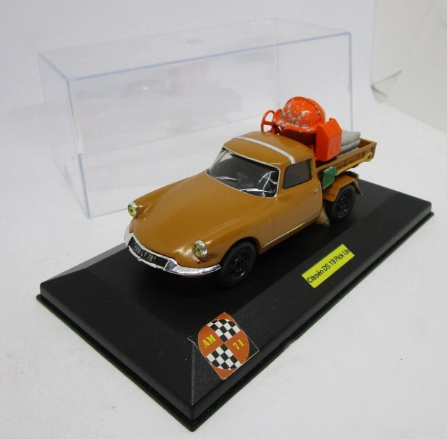 Citroën DS19 Cabriolet Jaune – Norev/AM71 – Échelle 1/43 – Miniature Collection