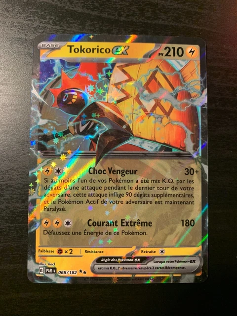 CARTE POKEMON CARCHACROK Ex 038/182 🇫🇷 Fr 🇫🇷 Faille Paradoxe EUR 2,50