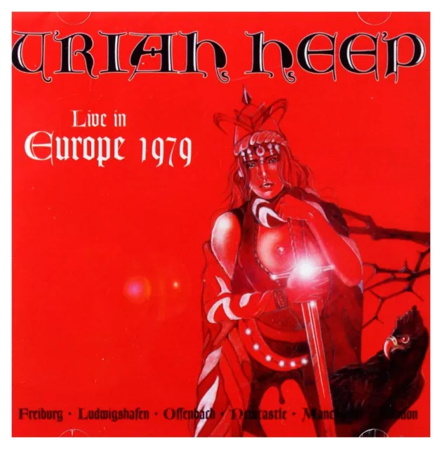 Uriah Heep Live In Europe 1979 Double CD NEW