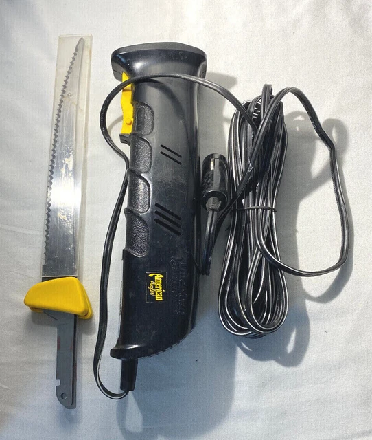 AMERICAN ANGLER ELECTRIC Fillet Knife Tested mod 31001 12v 1.5 amps No