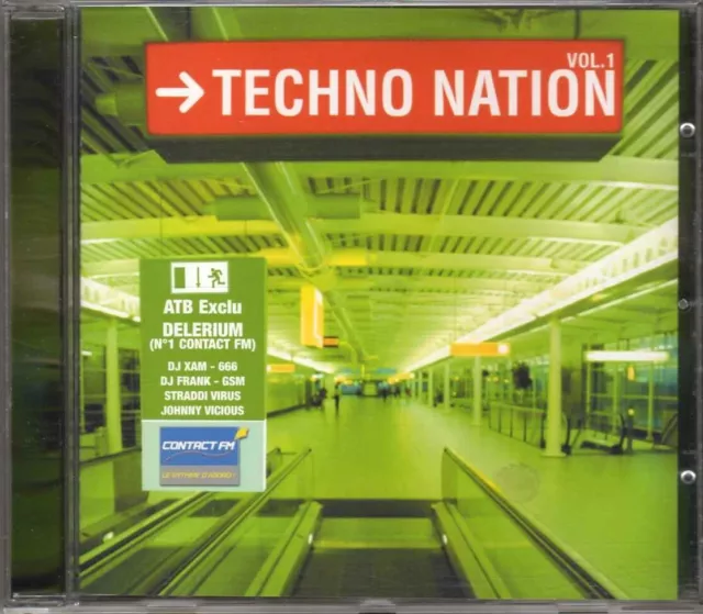 Compilation - Techno Nation Vol. 1 - CD - 1999 - Techno Bio Records France