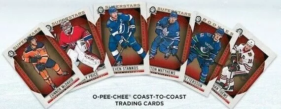 2018-19 OPC O-Pee-Chee Coast to Coast Base Superstars Rookies Legends SP U-Pick