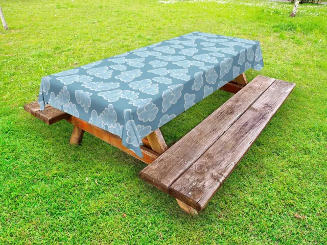 Cloud Outdoor Picnic Tablecloth in 3 Sizes Decorative Washable Waterproof