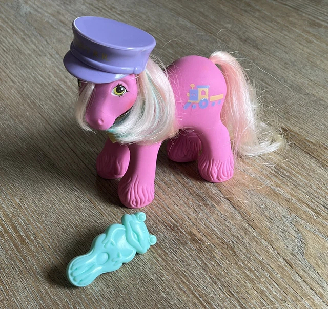 My Little Pony G1 Steamer Big Brother Pony And Accessories MLP 1987 RARE!