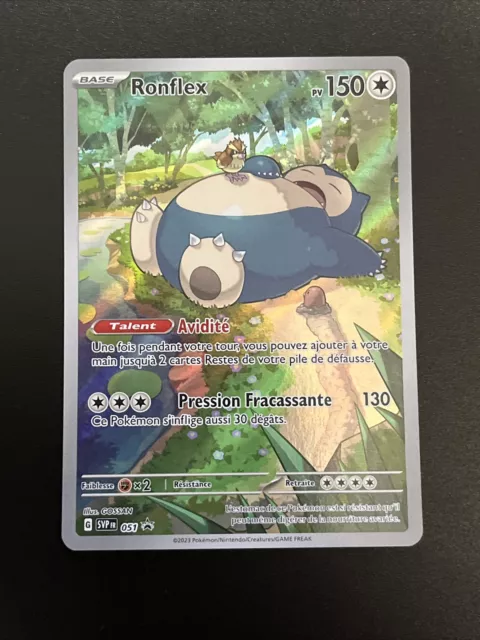 Pokemon Promo Card Ronflex EV3.5 151 Sealed