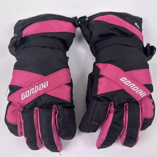 Gordini Boys Girls Kids Junior GoreTex Waterproof Windproof Snow Ski Gloves Pink