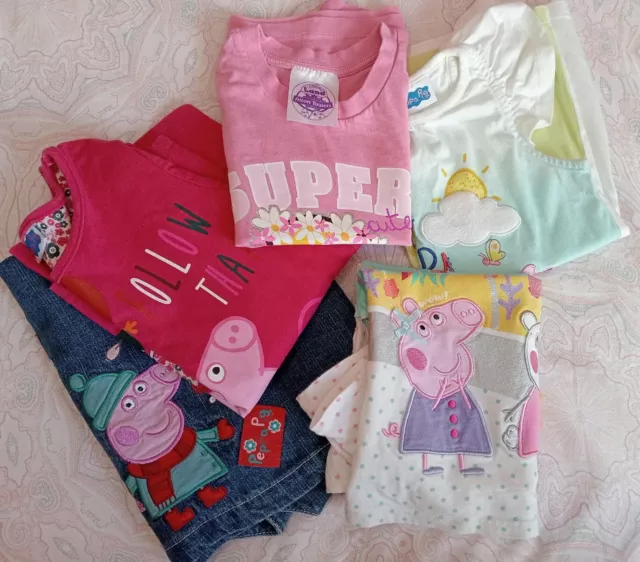 Girls Peppa Pig Bundle Age 4-5 Years
