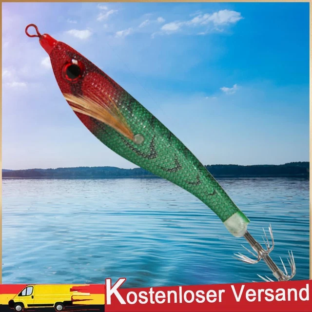 6,5 g künstlicher Köder, korrosionsbeständiger Fischköder, doppelter Regenschirm