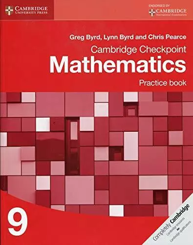 Cambridge Checkpoint Mathematics Practice Book 9 (Cambridge Inte