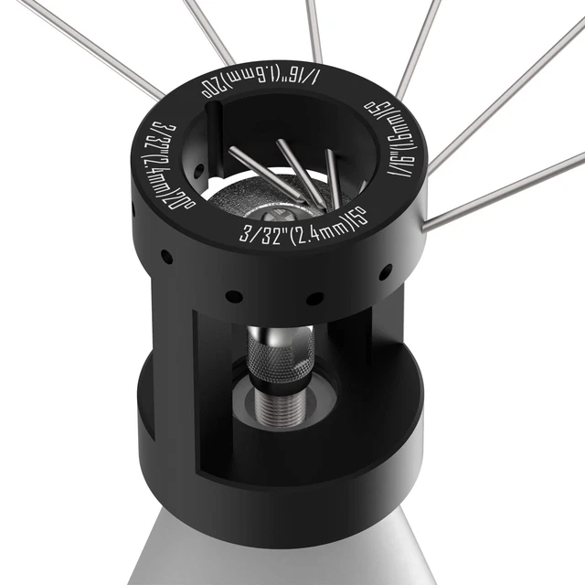 3mirrors ALUMINUM Tungsten Electrode Sharpener Grinder Head TIG Welding Tool ...