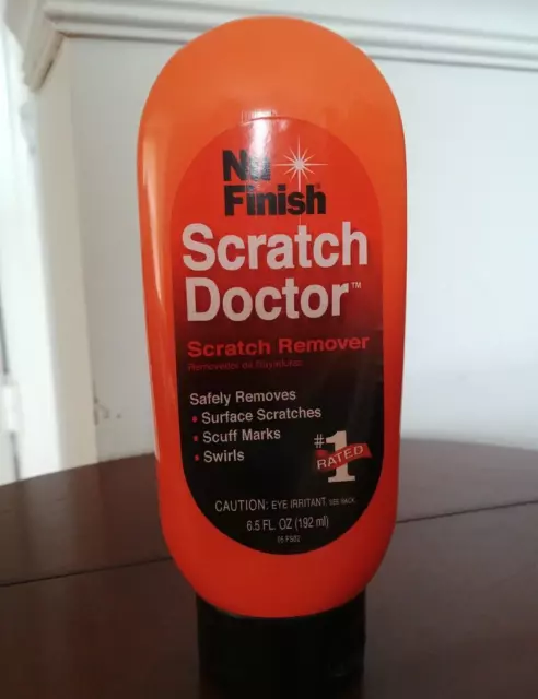Lot of 2 Nu Finish Scratch Doctor Scratch Remover - 6.5 FL oz