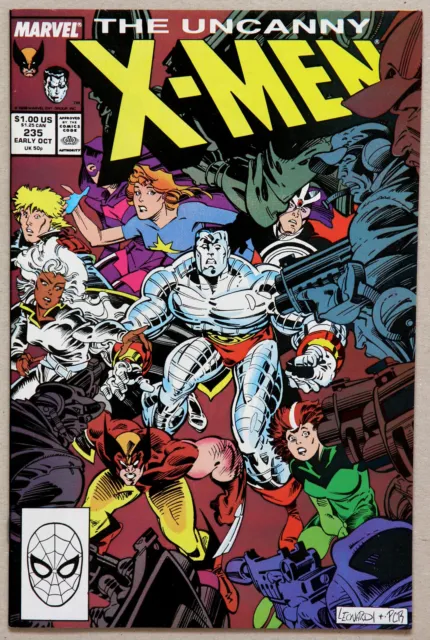 Uncanny X-Men #235 Vol 1 - Marvel Comics - Chris Claremont - Rick Leonardi