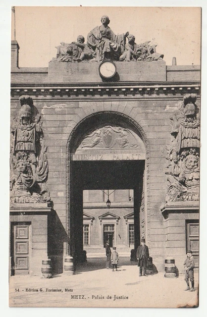 METZ - Moselle - CPA 57 - the Palace of Justice