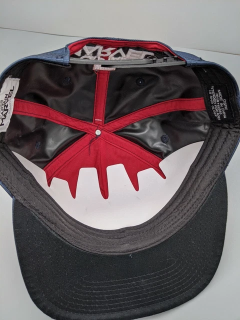 Chapeau de baseball Avengers Captain Marvel Snapback casquette réglable BioWorld neuf avec étiquettes 6