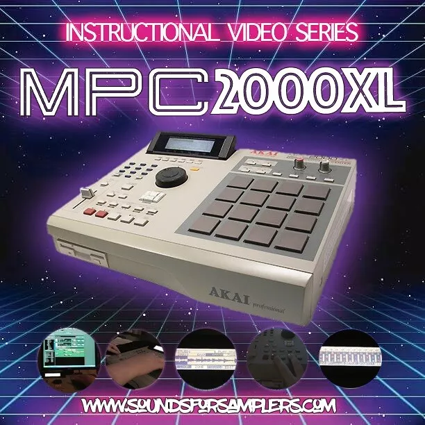 Akai MPC2000xl Instructional DVD ( MPC2000xl Tutorial )