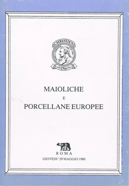 Christie's - Maioliche E Porcellane Europee - Majolica & European Porcelain