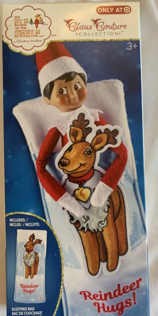 Elf On The Shelf Reindeer Hugs Sleeping Bag Costume Outfit Doll Clothes