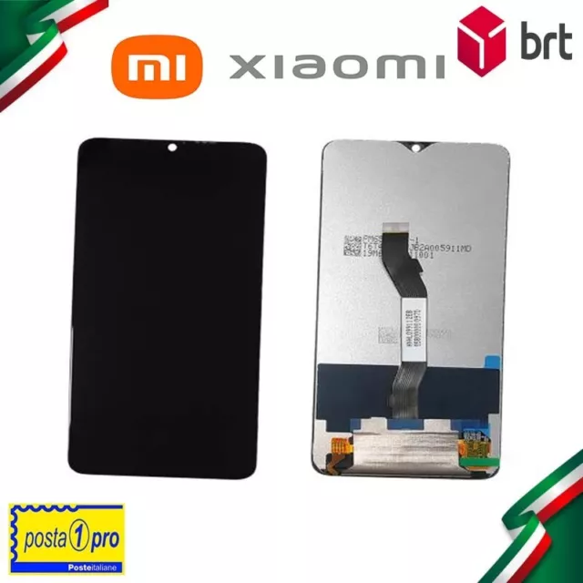 Display Lcd Xiaomi Redmi Note 8T M1908C3Xg Touch Screen Schermo Nero Originale