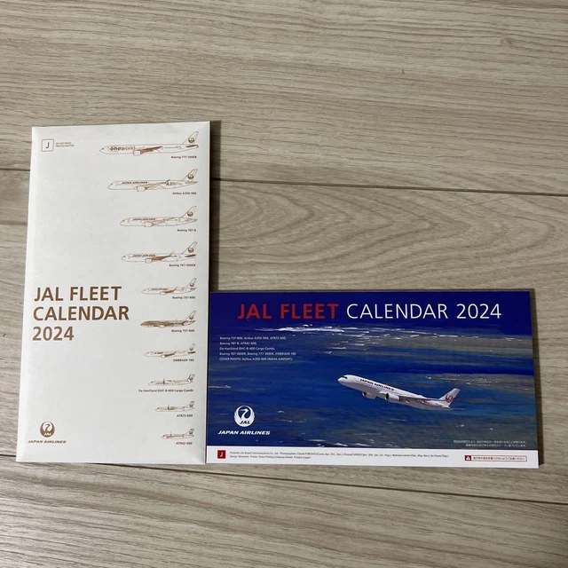 JAL JAPAN AIRLINES Desk Calendar 2024 56.99 PicClick