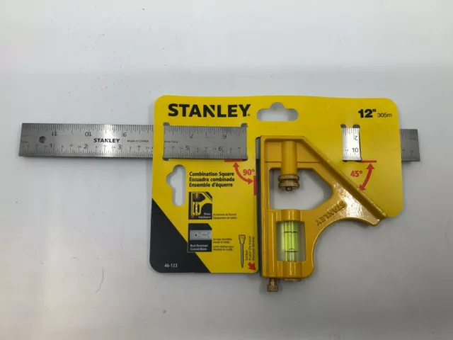 Stanley 46-123 Contractor Grade Combination Square 12"