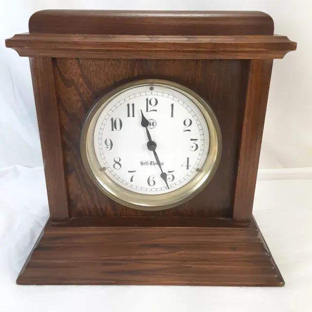 Seth Thomas 8 Day Keywound Strike Movement Chime 1210-000 Mantel Clock Germany