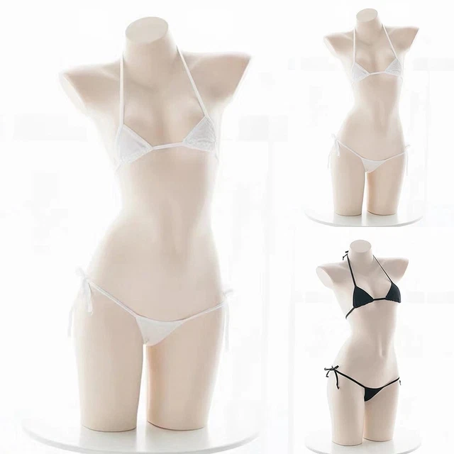 Mutandine biancheria intima donna matrimonio pigiama lingerie sexy slip strappy stretchy