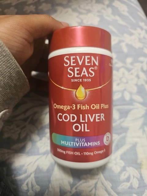 SEVEN SEAS COD Liver Oil Plus Multivitamins Supplement 90 Capsules £11. ...