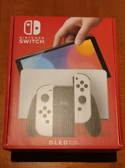 Nintendo Switch Modelo OLED HEG-001 Consola Portátil - 64GB - Blanco