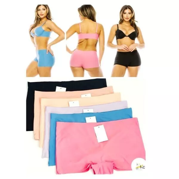 Underwear Panties Short Boyshorts Boxer Sexy Pack Lace Shortie Women Lot Boys