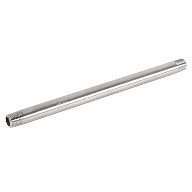 Male X Male Stainless Steel 304 Threaded Pipe Fitting Connector(1/4) UK HEL