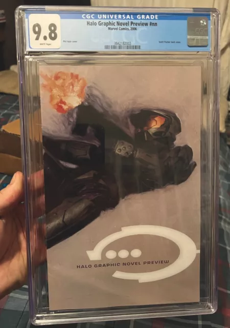 Halo Graphic Novel Preview #nn CGC 9.8 2006 1st App Master Chief In A Comic Rare