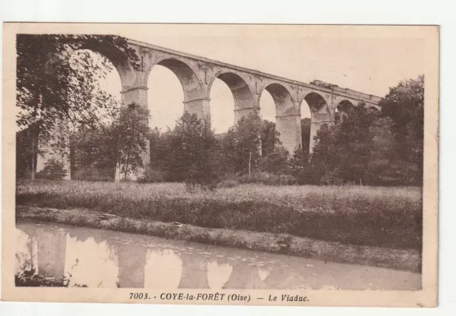 COYE - Oise - CPA 60 - le Viaduc