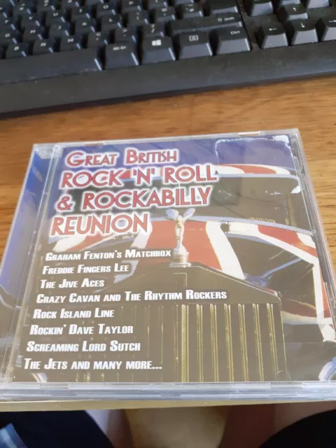 British Rock n Roll & Rockabilly Reunion NEW SEALED CD CRAZY CAVAN MATCHBOX JETS