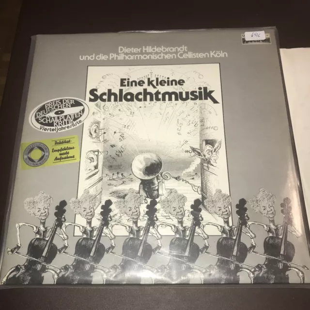 Dieter Hildebrandt Und Die Cellisten Köln 2 LP Die Kleine Schlachtmusik 6926