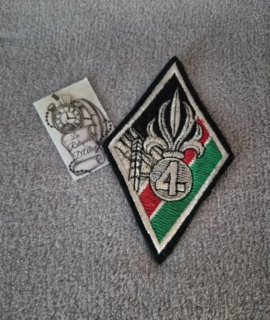 INSIGNE PATCH LEGION ETRANGERE ORIGINAL TITRE DE BRAS Banane tissu