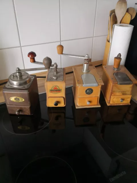 Kaffeemühle Konvolut 4 Stück Gesto Mocka Zassenhaus Mokka, 151