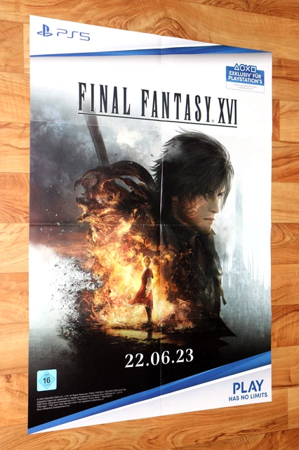 ファイナルファンタジー16 B2ポスター FINAL FANTASY XVI ファイナルファンタジー16ポスター - メルカリ
