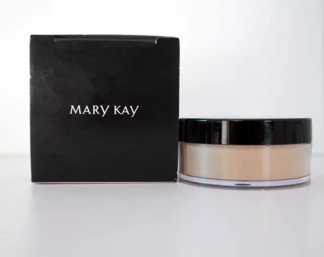 Mary Kay Silky Setting Powder fixierendes Puder 8 g light medium beige