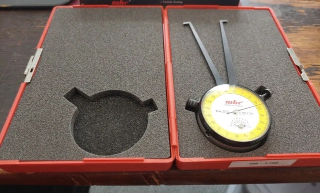 MHC Industrial Supply Dial Caliper Gauge 0.750"-1.750" , VGC