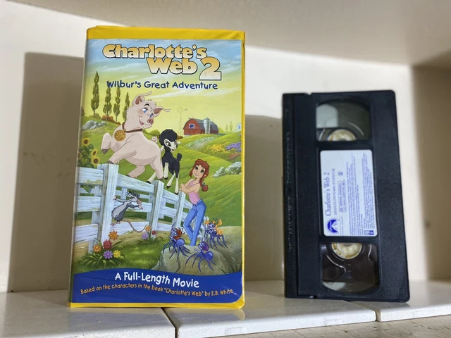 CHARLOTTES WEB 2: Wilburs Great Adventure (VHS, 2003) $5.77 - PicClick CA