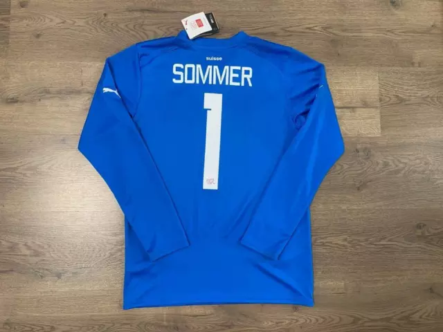 Switzerland National Team 2020 Gk Football Shirt Jersey Trikot Size S Sommer #1