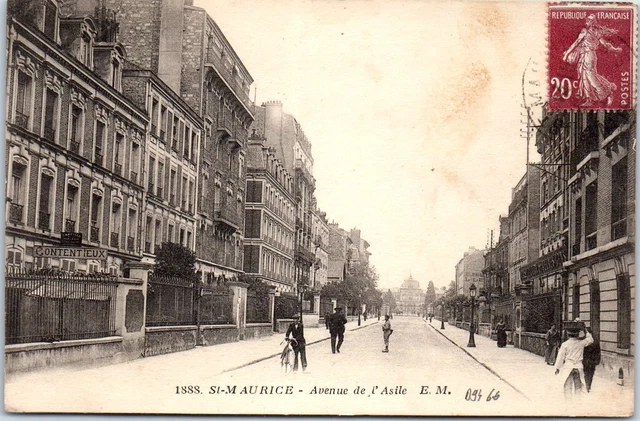 94 SAINT MAURICE - avenue de l'asile.