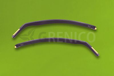 Heko FIAT UNO 3-portes 1989-2002 Deflecteurs de vent 2-pièces HEKO Bulles 