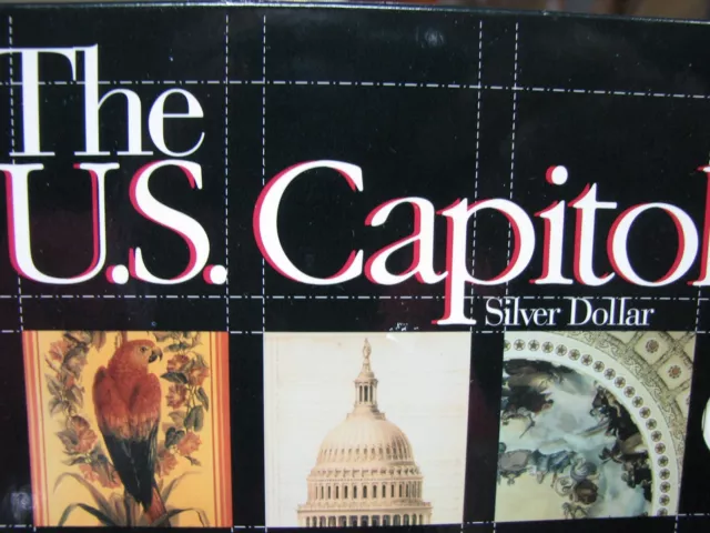 1994 S  U.S. Mint  THE CAPITOL  SILVER  1 Coin Set  In US Mint  Box W/ COA