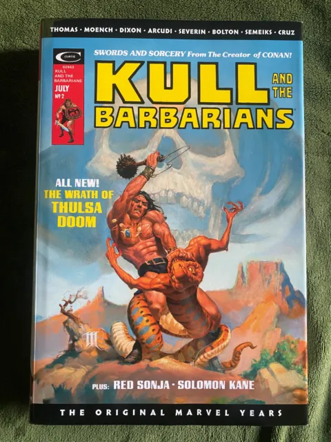 KULL THE SAVAGE Hardcover Omnibus Graphic Novel FIRST DM Cover Marvel 2021 NF